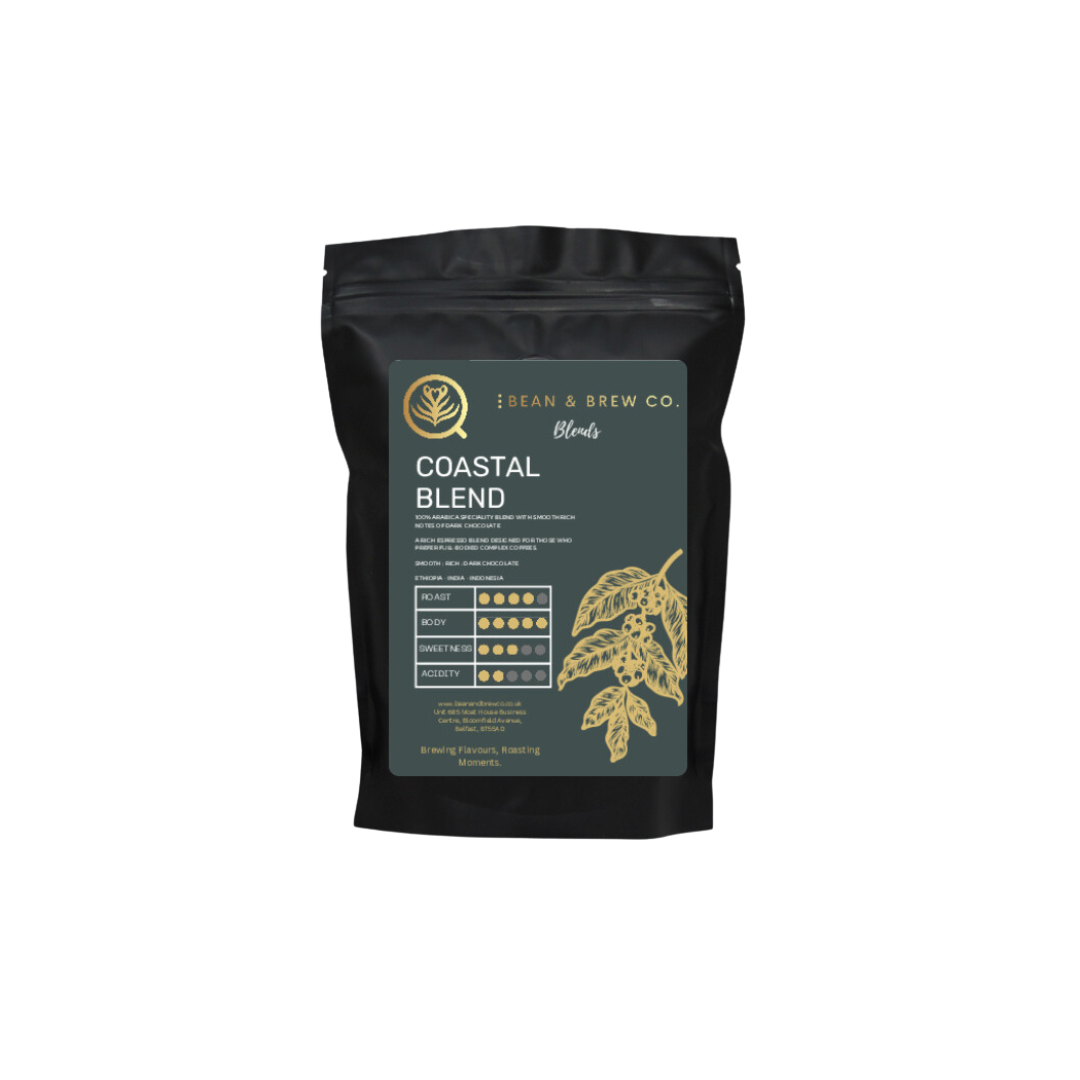 Coastal Blend - Premium Blends from Bean and Brew Co. - Just £10.49! Shop now at Bean & Brew Co.