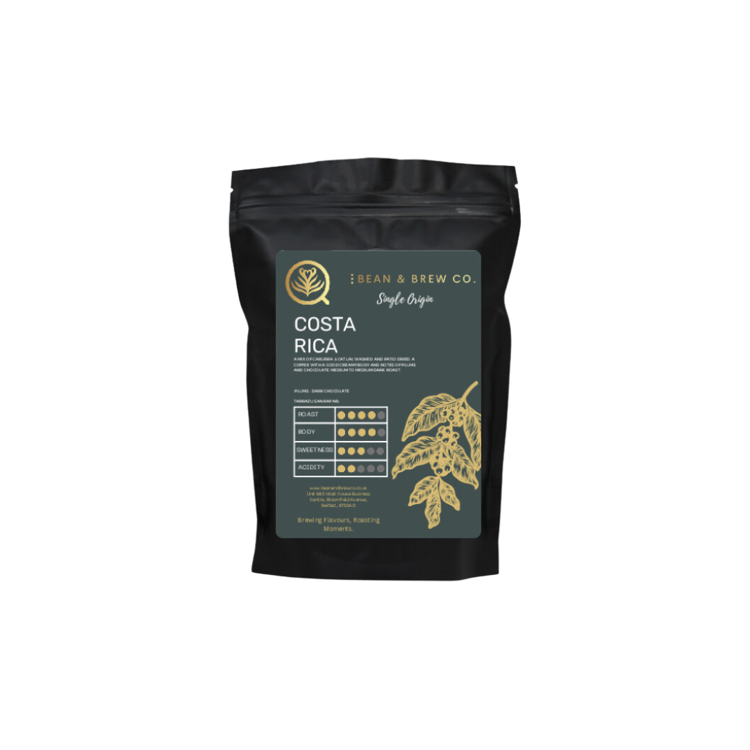 Costa Rica - Premium Single Origin from Bean and Brew Co. - Just £10.99! Shop now at Bean & Brew Co.