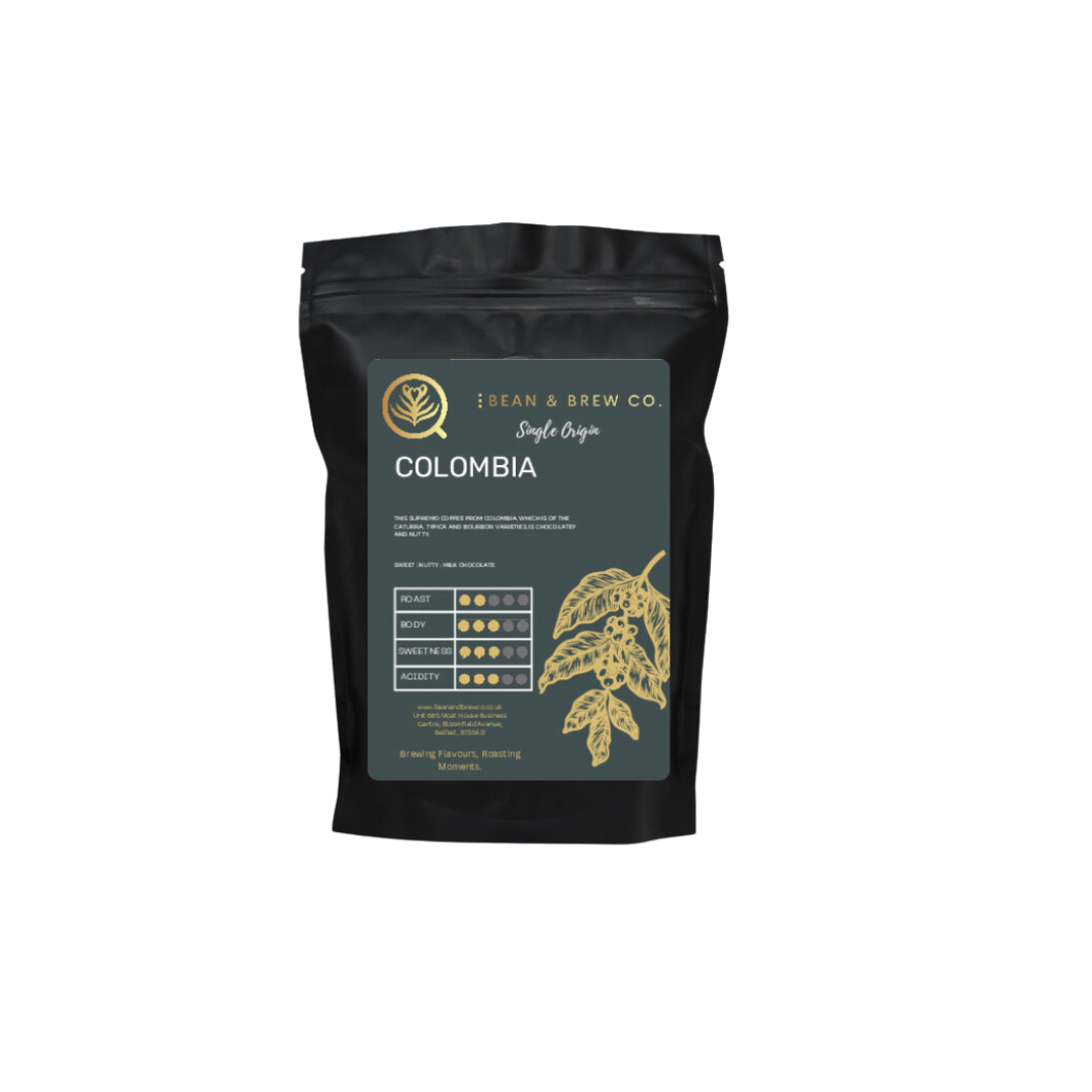 Colombia - Premium Single Origin from Bean and Brew Co. - Just £10.99! Shop now at Bean & Brew Co.