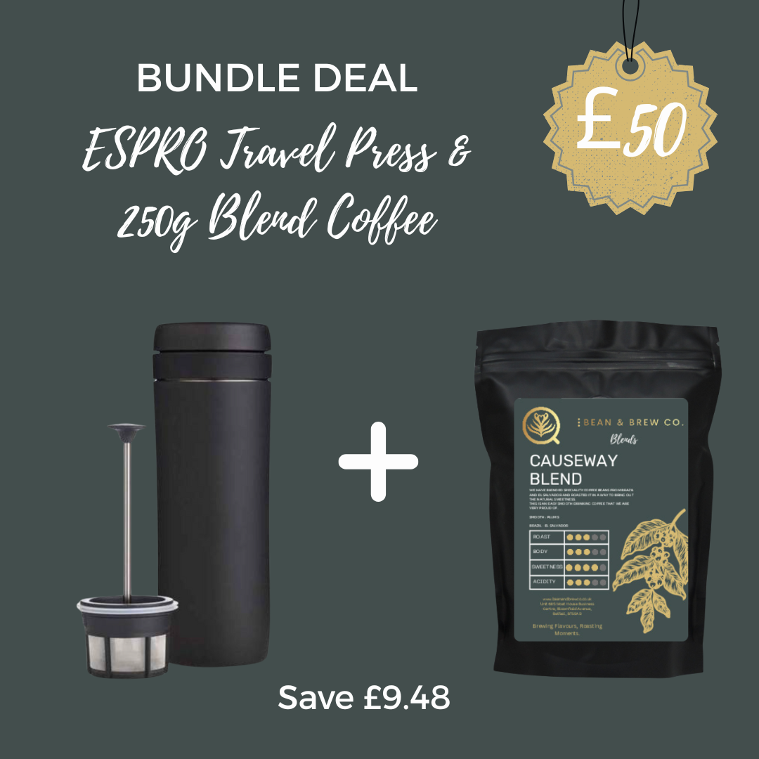 ESPRO + Speciality Blend Coffee - Premium Blends from Bean & Brew Co. - Just £50! Shop now at Bean & Brew Co.