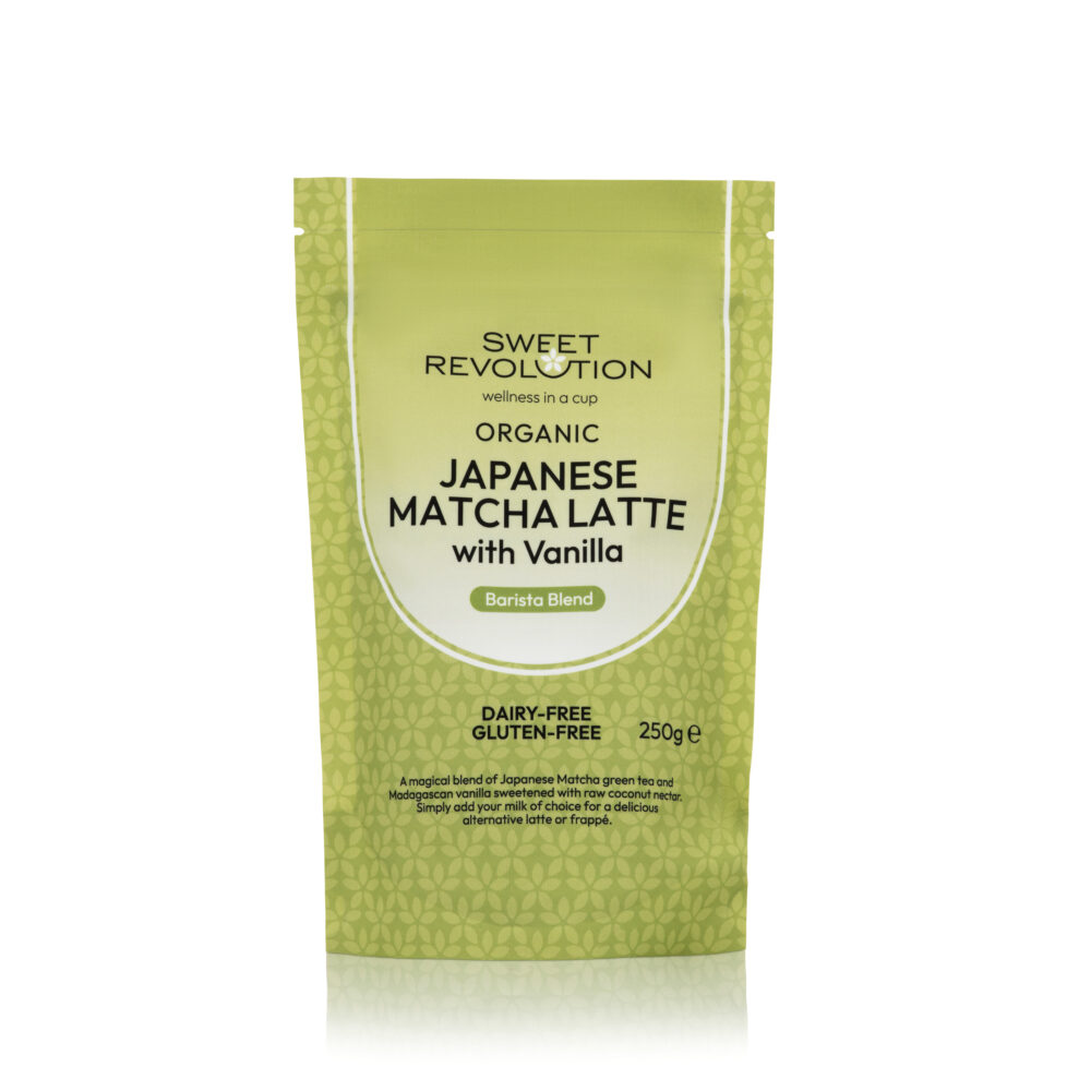 SR Organic Matcha Latte With Vanilla - Premium Organic Blends from Bean and Brew Co. - Just £23.99! Shop now at Bean & Brew Co.