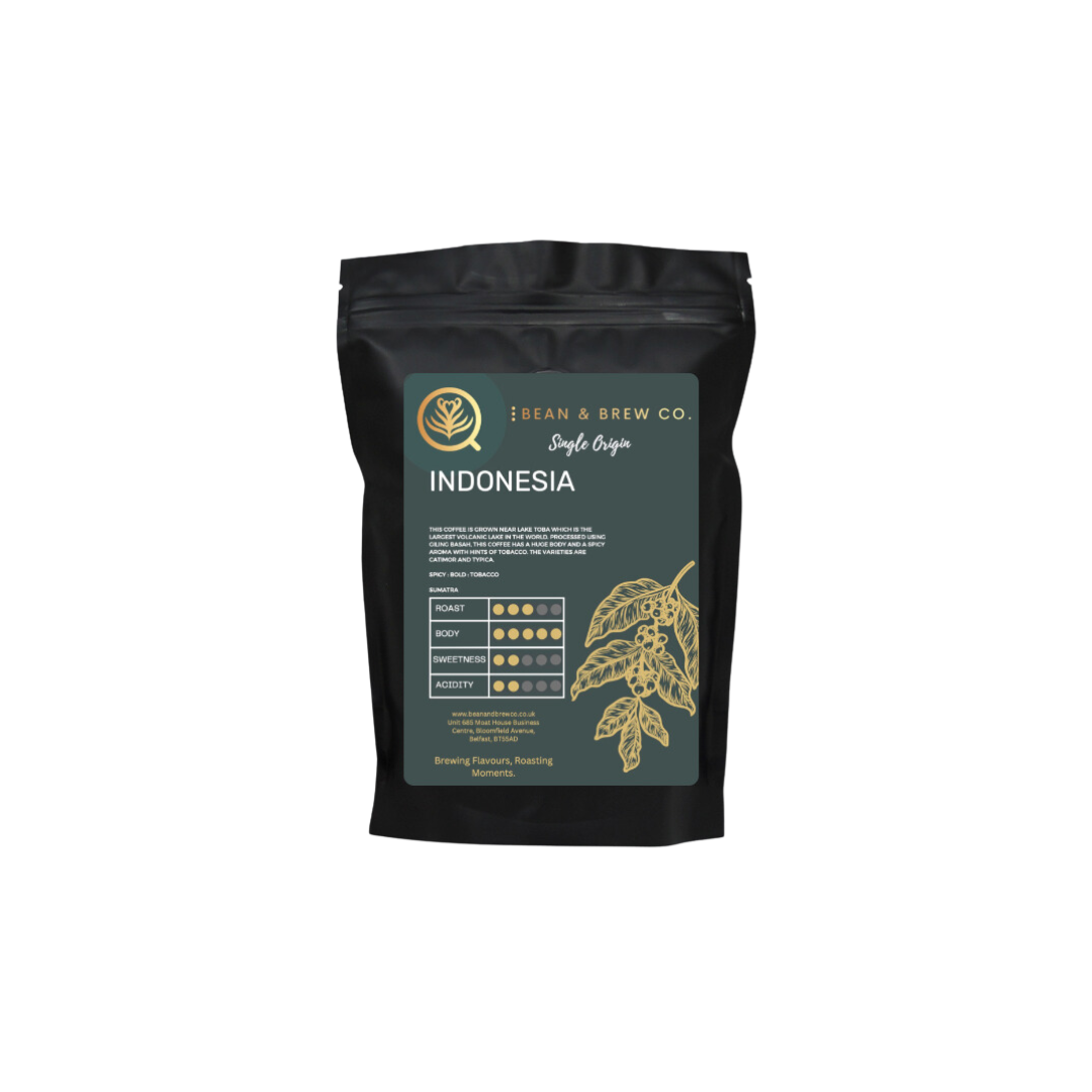 Indonesia Sumatra Lake Toba - Premium Single Origin from Bean and Brew Co. - Just £10.99! Shop now at Bean & Brew Co.