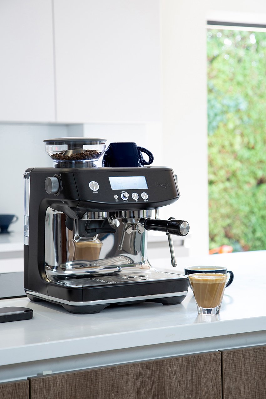 Sage The Barista Pro Espresso Machine Black Truffle - Premium Coffee Machines from Sage - Just £729.95! Shop now at Bean & Brew Co.