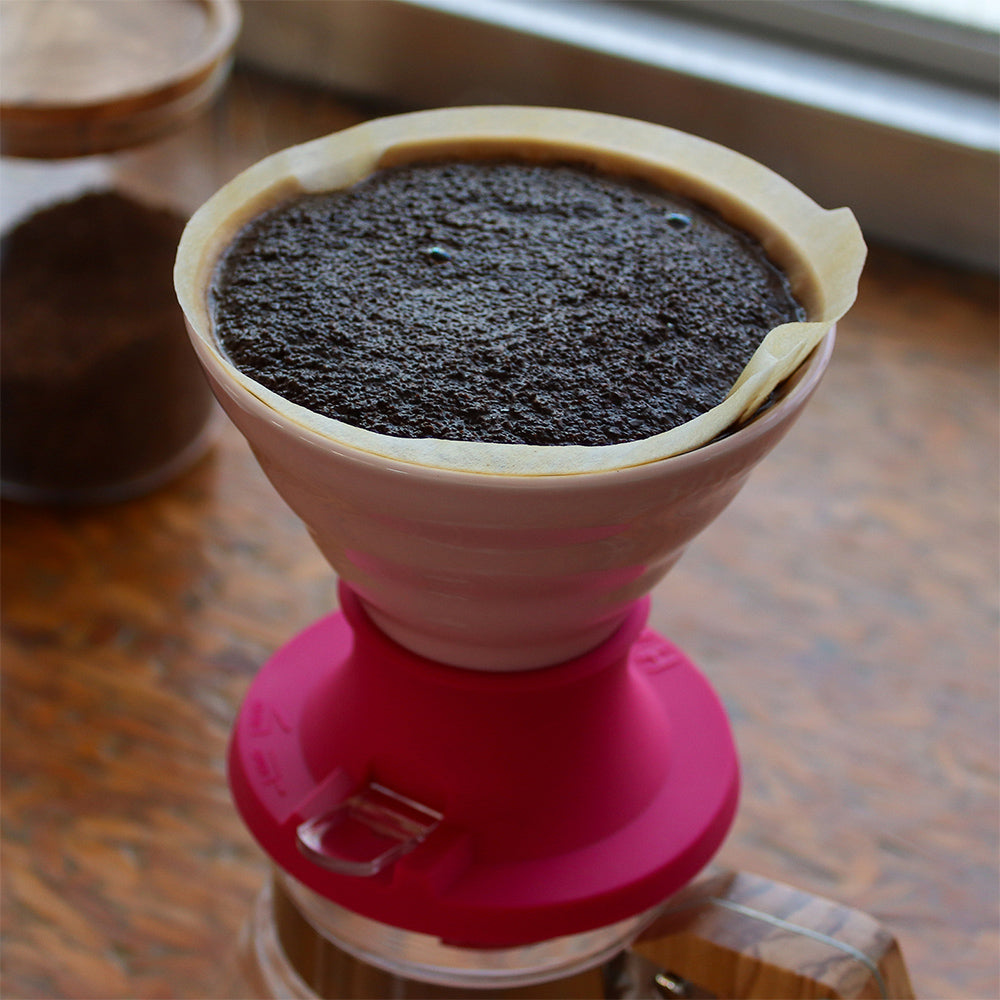 Hario Switch V60 Ceramic Immersion Dripper - Berry Pink (Size 02) - Premium from Hario - Just £60! Shop now at Bean & Brew Co.