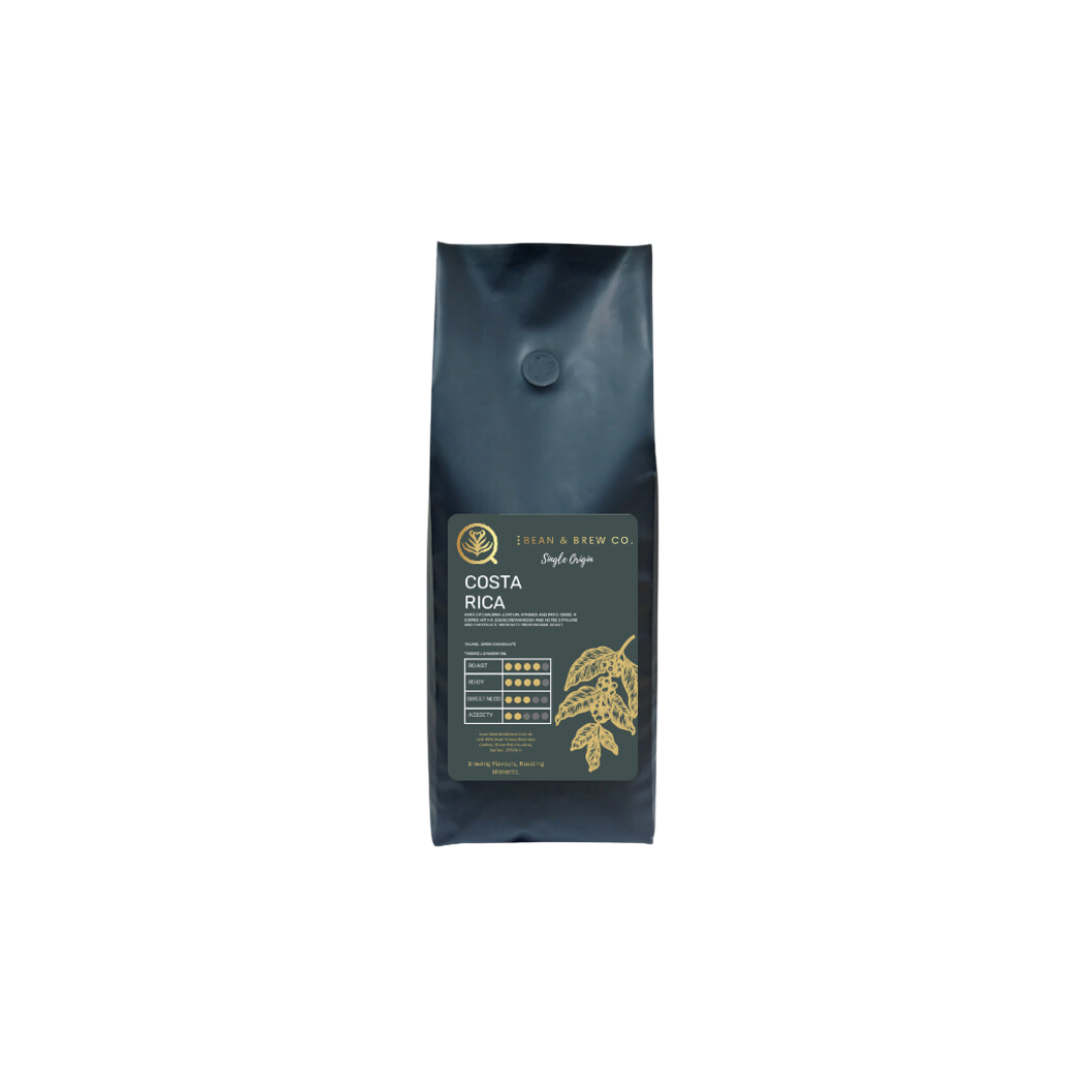 Costa Rica - Premium Single Origin from Bean and Brew Co. - Just £10.99! Shop now at Bean & Brew Co.