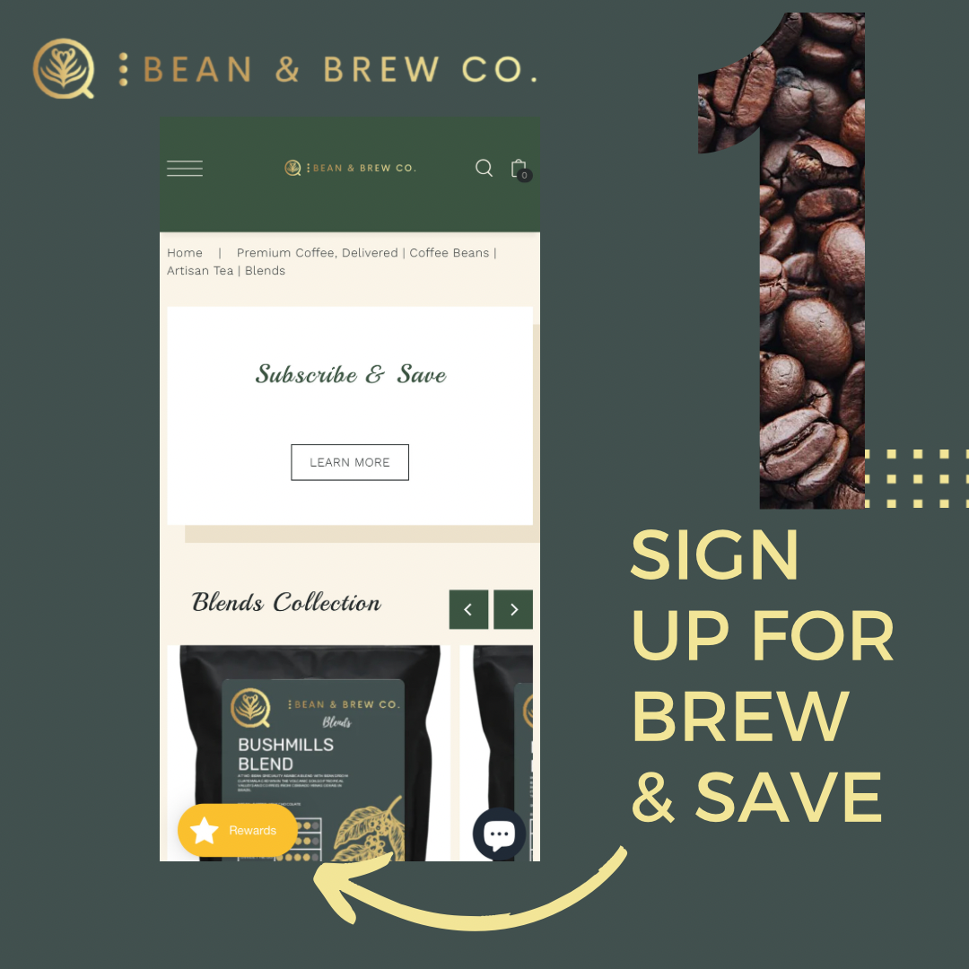 How to sign up for Brew & Save Rewards