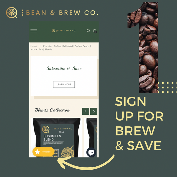 How to sign up for Brew & Save Rewards