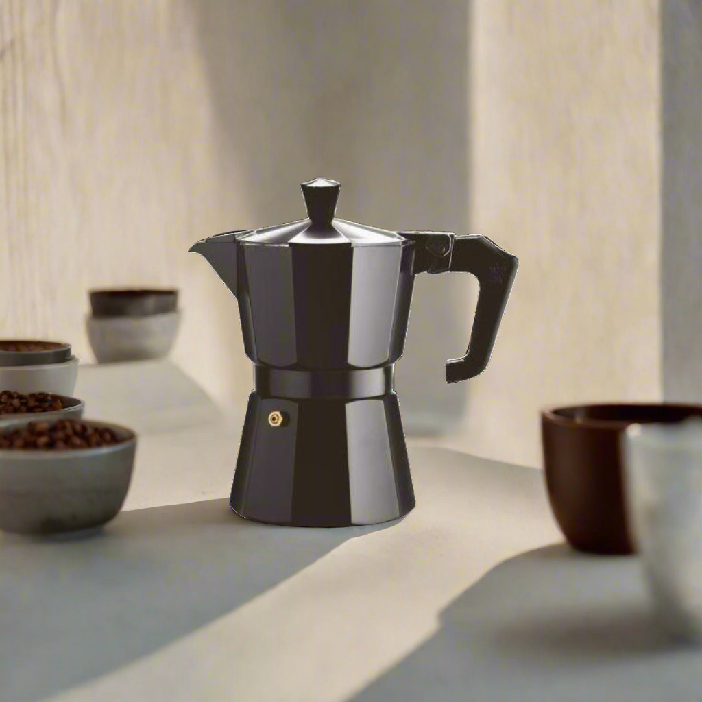 MOKA Pot 3-Cup - Premium Accessories from Bean and Brew Co. - Just £19.99! Shop now at Bean & Brew Co.