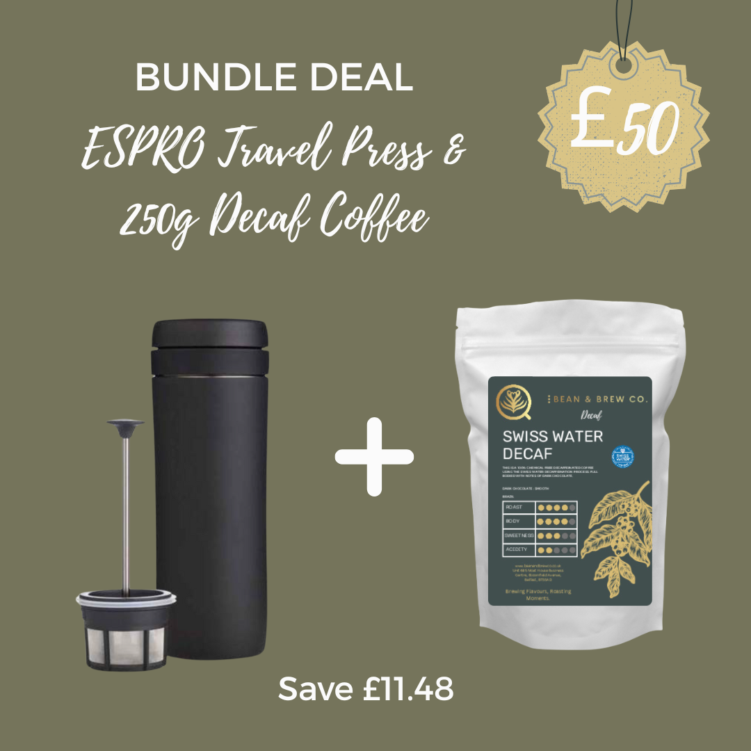 ESPRO + Decaf Coffee - Premium Blends from Bean & Brew Co. - Just £50! Shop now at Bean & Brew Co.