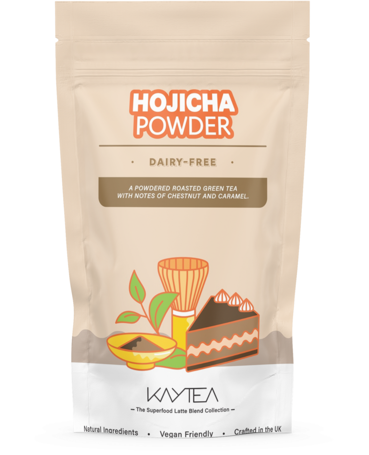 Hojicha Powder (Roasted Green Tea) - Premium Organic Blends from KAYTEA - Just £16.95! Shop now at Bean & Brew Co.