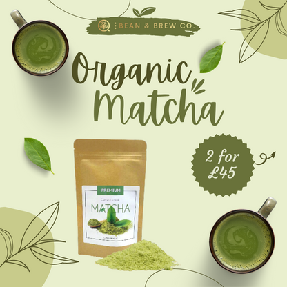 Organic Ceremonial Matcha Tea - Premium Tea from AW DS - Just £26.50! Shop now at Bean & Brew Co.