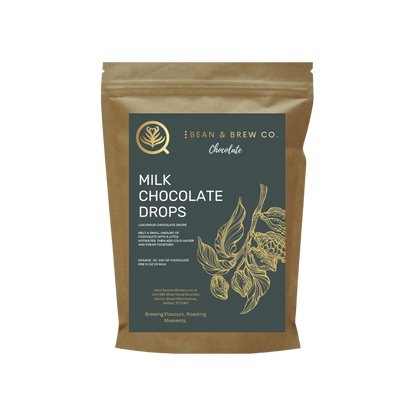 Chocolate Drops - Milk - Premium Chocolate from Bean and Brew Co. - Just £9.50! Shop now at Bean & Brew Co.