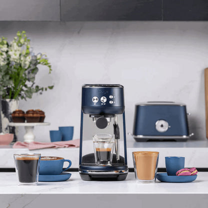 Sage The Bambino Espresso Machine (Damson Blue) - Premium Coffee Machines from Sage - Just £329.95! Shop now at Bean & Brew Co.