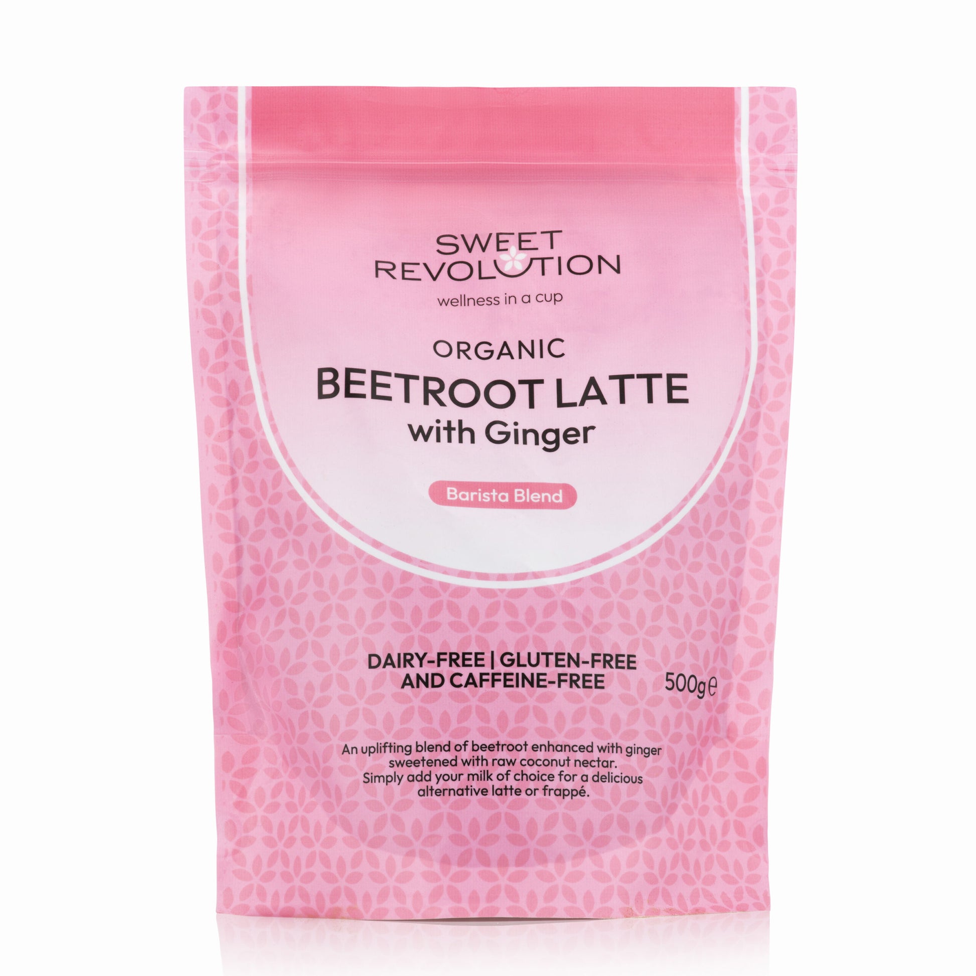 SR Organic Beetroot Latte With Ginger - Premium Organic Blends from Bean and Brew Co. - Just £23.99! Shop now at Bean & Brew Co.