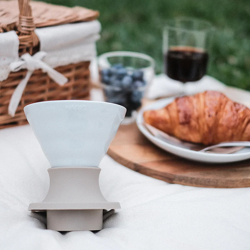 Hario Switch V60 Ceramic Immersion Dripper - Jasmine White (Size 02) - Premium  from Hario - Just £60! Shop now at Bean & Brew Co.