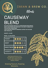 Causeway Blend - Premium Blends from Bean and Brew Co. - Just £10.49! Shop now at Bean & Brew Co.