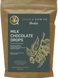 Chocolate Drops - Milk - Premium Chocolate from Bean and Brew Co. - Just £6.50! Shop now at Bean & Brew Co.