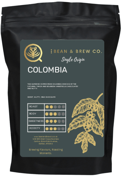 Colombia - Single Origin - Bean & Brew Co.