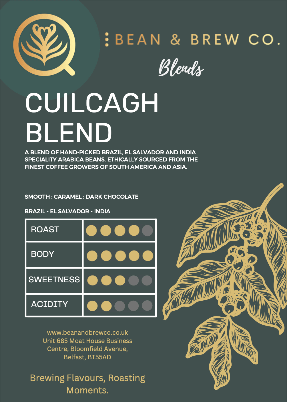 Cuilcagh Blend - Bean & Brew Co.