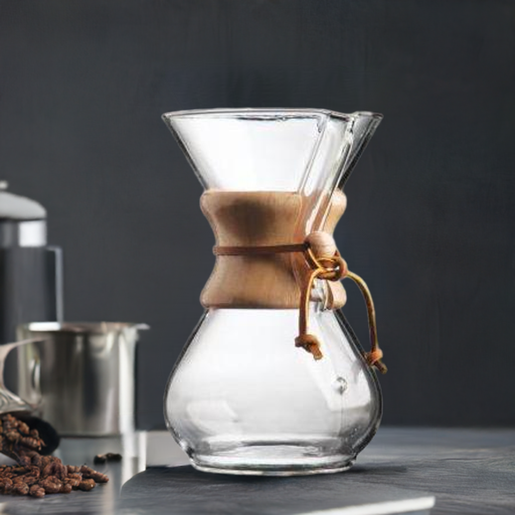 Chemex 6-Cup - Premium Accessories from Bean and Brew Co. - Just £53.95! Shop now at Bean & Brew Co.