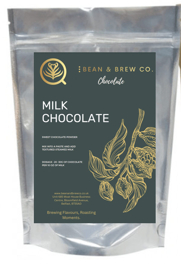 Milk Chocolate Powder - Premium Chocolate from Bean and Brew Co. - Just £6! Shop now at Bean & Brew Co.