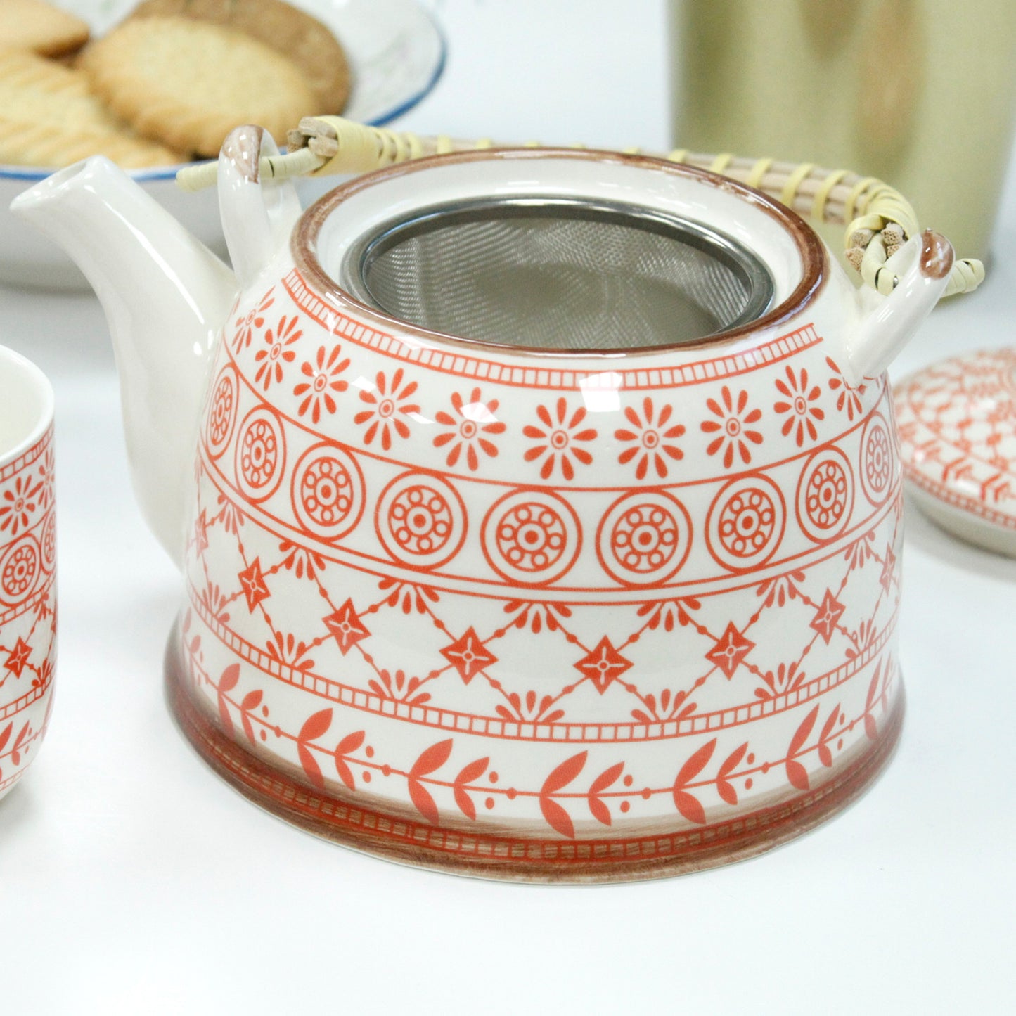 Herbal Tea Pot Set - Amber - Premium Tea Pot Set from AW DS - Just £22! Shop now at Bean & Brew Co.